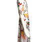 ERDEM- 2017 Floral Print Cotton Shift Dress, Size 6