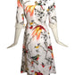 ERDEM- 2017 Floral Print Cotton Shift Dress, Size 6