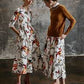 ERDEM- 2017 Floral Print Cotton Shift Dress, Size 6