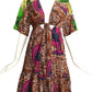 STELLA MCCARTNEY- 2018 Printed Cotton Batiste Dress, Size 6