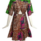 STELLA MCCARTNEY- 2018 Printed Cotton Batiste Dress, Size 6