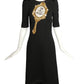 DOLCE & GABBANA- 2016 Black Mirror Fairy Tale Dress, Size 2
