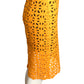 MSGM- Macrame Knit Midi Pencil Skirt, Size 4