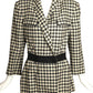 GUCCI- 1980s Wool Plaid Blazer, Size 10