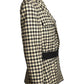 GUCCI- 1980s Wool Plaid Blazer, Size 10