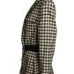 GUCCI- 1980s Wool Plaid Blazer, Size 10