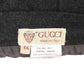 GUCCI- 1980s Grey Wool Wrap Skirt, Size 10