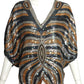 1970s Butterfly Bead & Sequin Top, Size 10