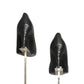 CHANEL- Black Quilted Leather Pumps, Size 36
