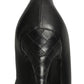 CHANEL- Black Quilted Leather Pumps, Size 36