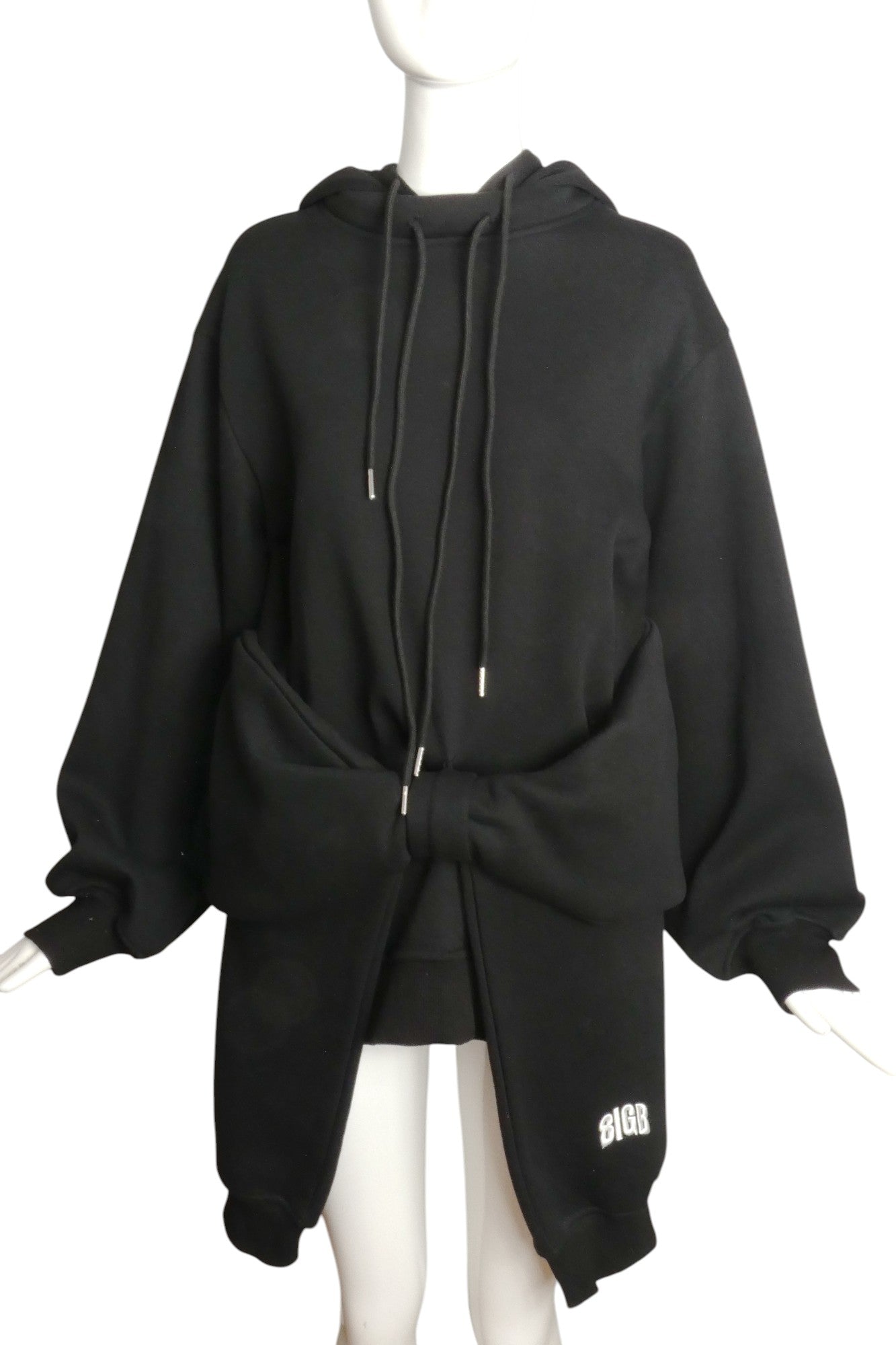 8 IGB COMMUNITY- NWT Black Hoodie, Size Small