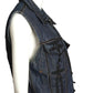 GAULTIER JEAN'S- 1980s Denim Vest, Size 6