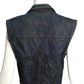 GAULTIER JEAN'S- 1980s Denim Vest, Size 6