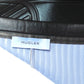 MUGLER- Black PVC Quilted Pants, Size 6