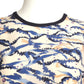 SALAVATORE FERRAGAMO- 1990s Print Silk & Knit Vest, Size XS