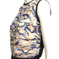 SALAVATORE FERRAGAMO- 1990s Print Silk & Knit Vest, Size XS