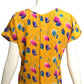 UNGARO- 1980s  Floral Print Silk Blouse, Size 6