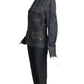 YVES SAINT LAURENT- Denim Pant Ensemble, Size 6