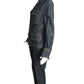 YVES SAINT LAURENT- 2000s Blue Denim Safari Pant Suit, Size 6