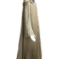 OSCAR DE LA RENTA- 2023 Embellished Metallic Plisse Gown, Size Large