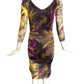JEAN PAUL GAULTIER- Print Nylon Mesh Dress, Size Small