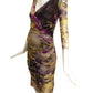 JEAN PAUL GAULTIER- Print Nylon Mesh Dress, Size Small