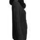 SAINT LAURENT- 1980s Back Fur Trimmed Knit Cardigan, Size 8
