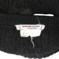 SAINT LAURENT- 1980s Back Fur Trimmed Knit Cardigan, Size 8