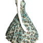 1950s Rooster Print Cotton Dress, Size 4