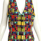 TODD OLDHAM- 1990s Sequin & Beaded Vest, Size 6