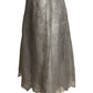 CHRISTIAN LACROIX- 1999 Grey Lace Skirt, Size 4