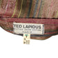 TED LAPIDUS- 1970s Silk Blend Lame Blouse, Size 10