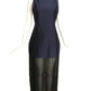 JACQUEMUS- 2024 Navy Panel Banista Dress, Size 10