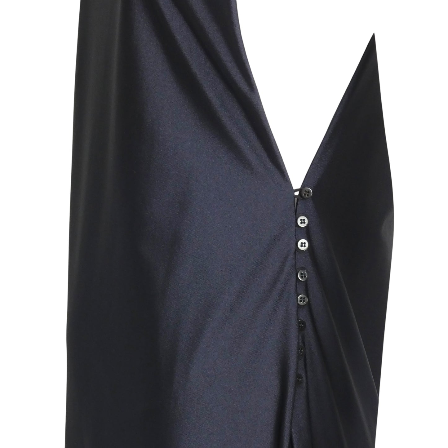 JACQUEMUS- 2024 Navy Panel Banista Dress, Size 10