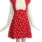 GEOFFREY BEENE- 1990s Polka Dot Dress, Size 4