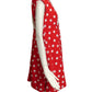 GEOFFREY BEENE- 1990s Polka Dot Dress, Size 4