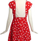 GEOFFREY BEENE- 1990s Polka Dot Dress, Size 4