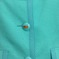 CHANEL BOUTIQUE- 1990s Turquoise Cotton Ribbon Skirt Suit, Size 6