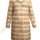 CHANEL- 2001 Printed Silk Coat, Size 8