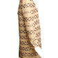 CHANEL- 2001 Printed Silk Coat, Size 8