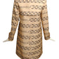 CHANEL- 2001 Printed Silk Coat, Size 8
