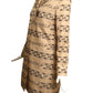 CHANEL- 2001 Printed Silk Coat, Size 8