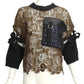 NO 21- Lace Cargo Sweater, Size 8