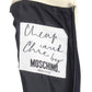 CHEAP & CHIC MOSCHINO- 1990s Navy Crepe Shift Dress, Size 6