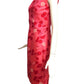 1960s Pink Cherry Print Dress, Size 6