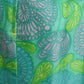 1950s Floral Print Silk Dress, Size 4