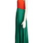OSCAR DE LA RENTA- 1970s Pleated Gown& Jacket, Size 8