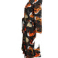 1970s Horse Print Shift Dress, Size 10