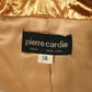 PIERRE CARDIN- 1980s Quilted Copper Lamé Jacket, Size 8