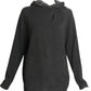 BRUNELLO CUCINELLI- Grey Cashmere Hoodie Jacket, Size 10